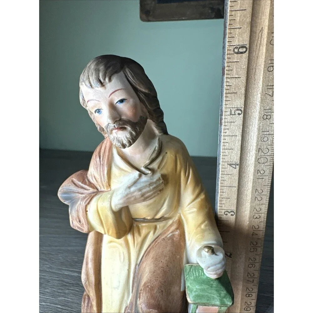 Vintage HOMCO Nativity Joseph Figurine Porcelain 6” #5253 Christmas